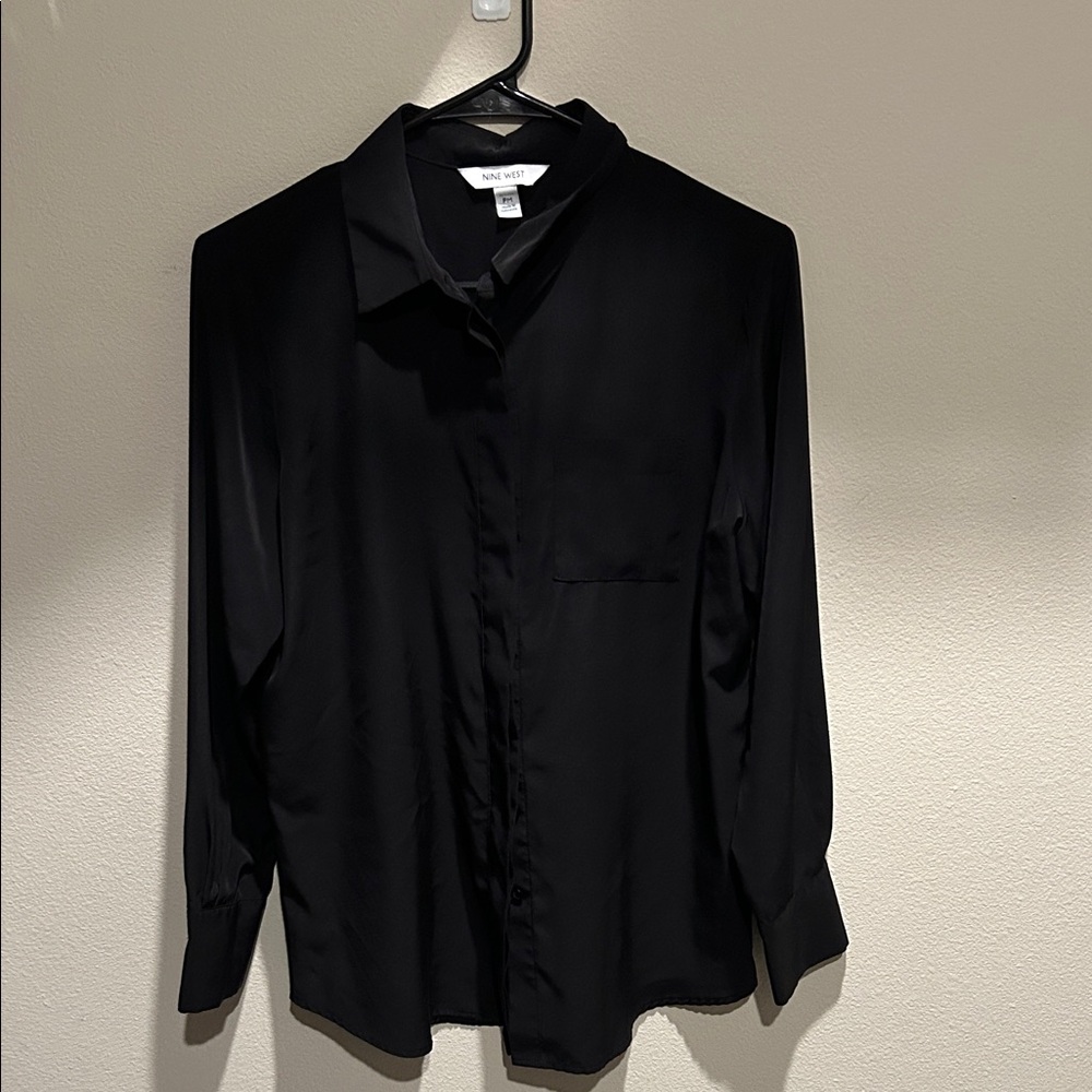 Nine West Black Blouse